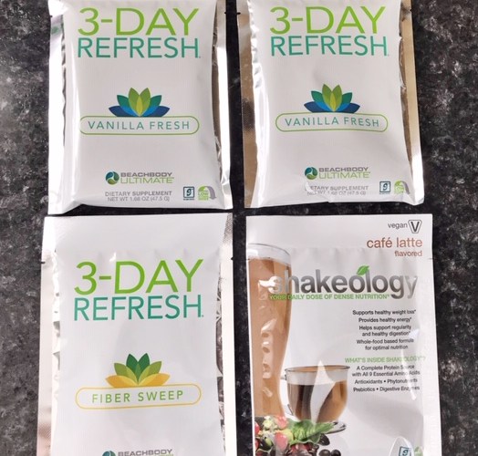 3-Day Refresh Kit Contents
